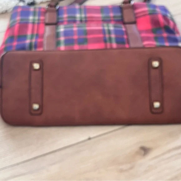 Simply Noelle Plaid shoulder bag - Picture 6 of 11